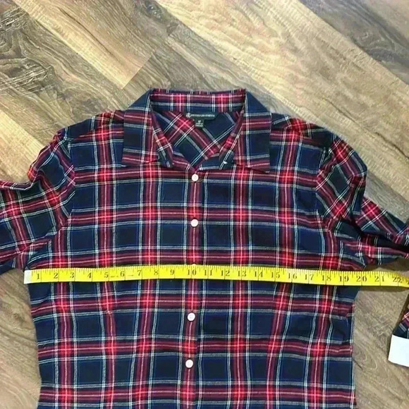 Brooks Brothers Woman’s Size 12 Multicolor Plaid Button Up Shirt - Picture 10 of 12